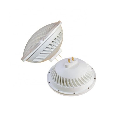 120 Volts 30W LED par56 lamp 3000K temp 100lm/W non-dimmable 2 years warranty gx16D for indoors church hotel lighting